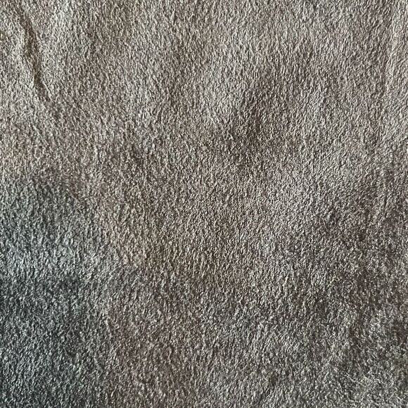 Brooklyn Karma Y2K Vintage Gray Faux Suede Stretch Mini Skirt Small Boho Fall - Picture 3 of 7